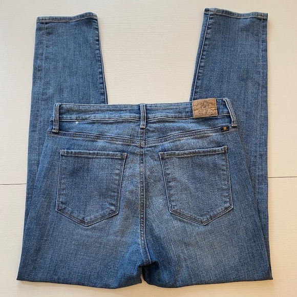 Lucky Brand Hayden High Rise Skinny Jeans Medium Wash Sz 12/31 - Picture 6 of 14